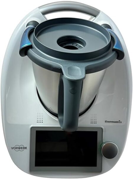 EDV Direkt24 Thermomix TM6 – Robot de Cuisine 2024 avec Accessoires Cookidoo®, Balance Intégrée, Écran Tactile – Blanc