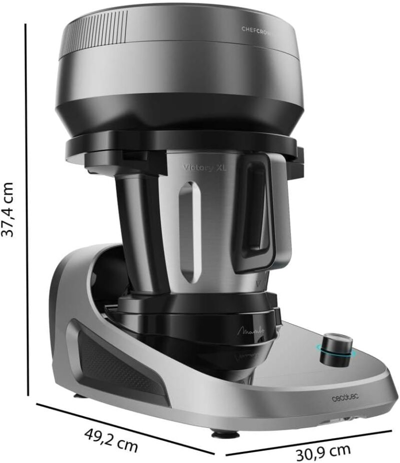 Cecotec Mambo Cooking Victory – Robot de Cuisine 5L – 45 Fonctions – 1700W – Recettes Guidées + Accessoires Complets – Image 2