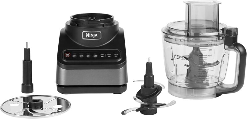 Ninja BN650EU – Robot de cuisine 850W – 4 programmes automatiques – 2,1L – Lave-vaisselle – Argent – Image 4