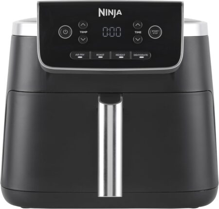 Ninja Air Fryer PRO AF140EU – Friteuse Sans Huile 4,7 L, 4 Fonctions, 2000 W, Panier Antiadhésif