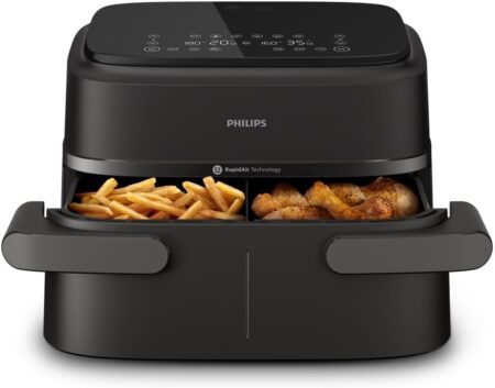 Philips Air Fryer Série 1000 Double Panier avec Séparateur Amovible – 7,1 L