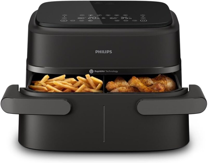 Philips Air Fryer Série 1000 Double Panier avec Séparateur Amovible – 7,1 L